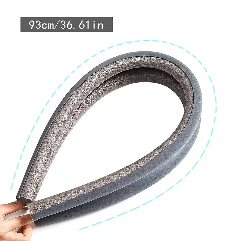 Heavy-Duty Adjustable Acrylic Door Sealing Strip